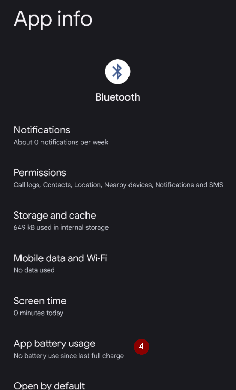 Bluetooth app
