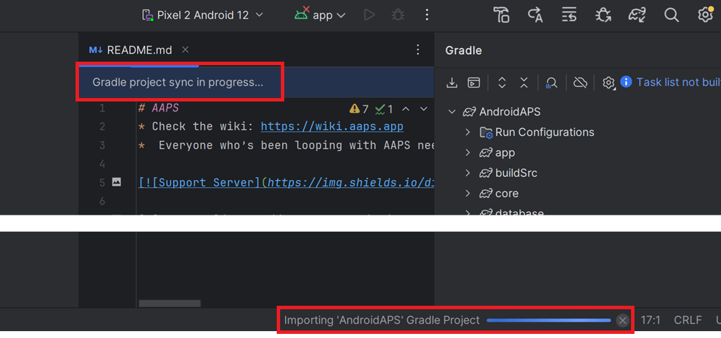 Android Studio - Gradle Sync