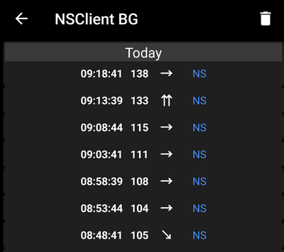 BG Source tab - here Nightscout