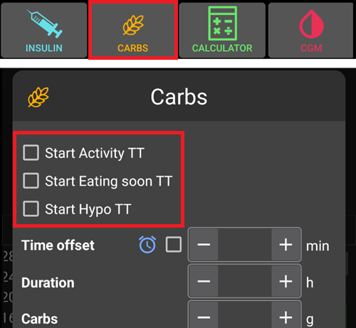 Carbs TT