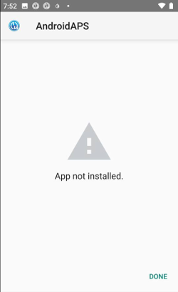 applicazione telefono non installata