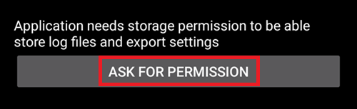 Allow Background