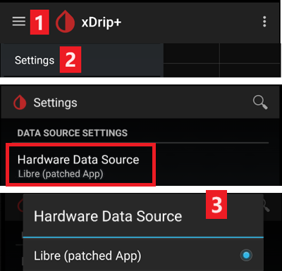 xDrip+ Libre patch app 1